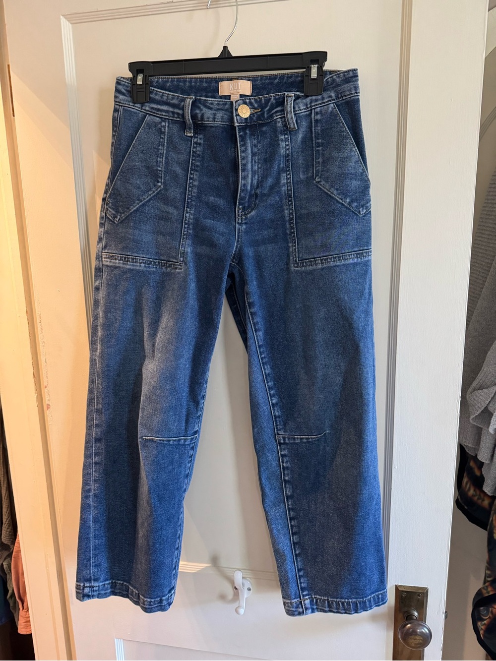 Kut from the Kloth Blue Relaxed Women's Barrel Jeans
